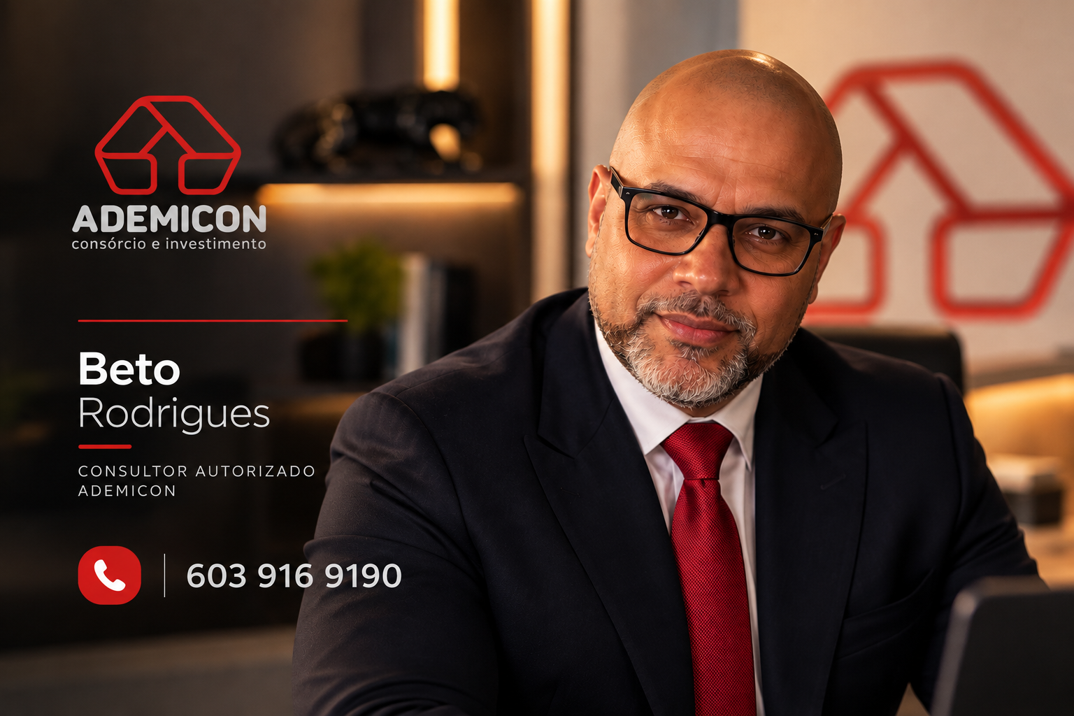 Beto Rodrigues — Consultor autorizado Ademicon — (603) 916-9190